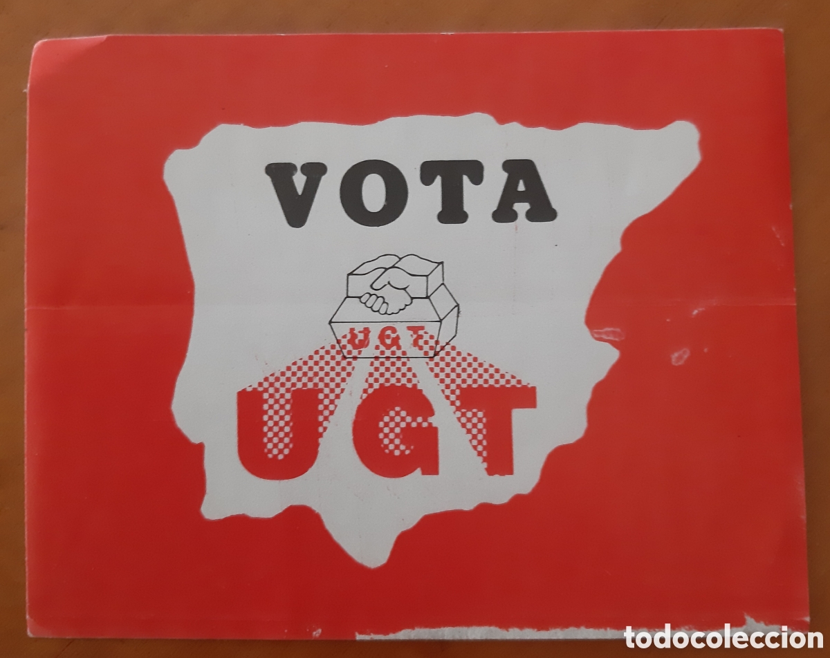 Sammlung von Aufklebern: Pegatina Uni&oacute;n General de Trabajadores R7010