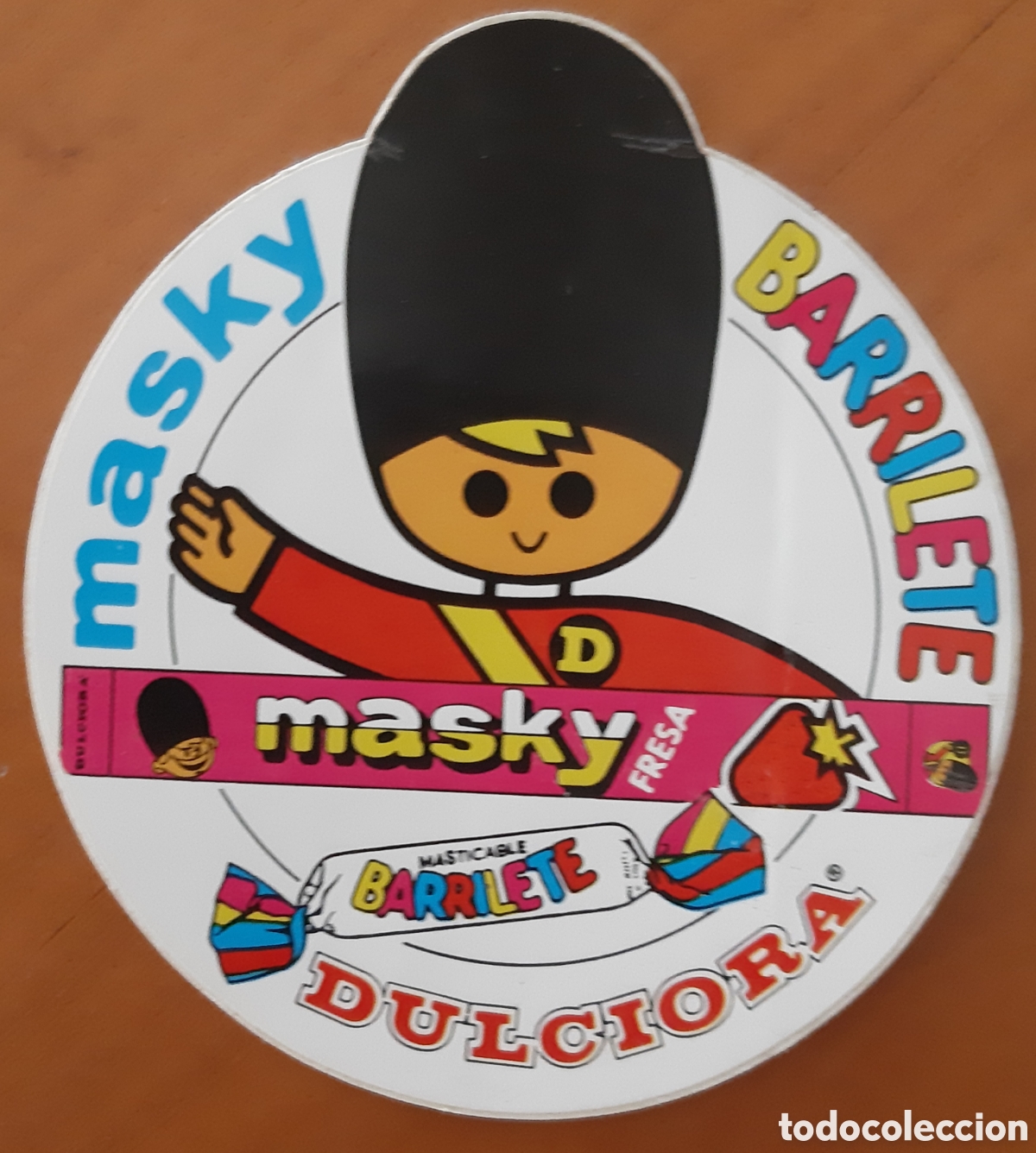 Sammlung von Aufklebern: Pegatina Dulciora Masky Barrilete. R7028
