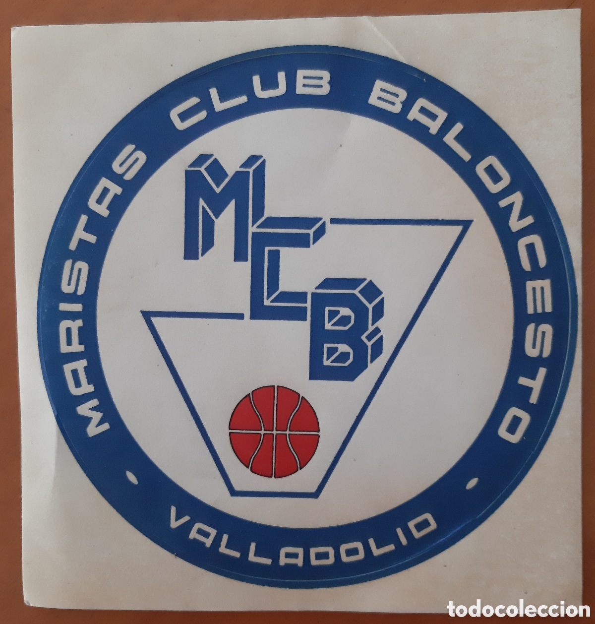 Sammlung von Aufklebern: Pegatina Valladolid club baloncesto Maristas. R7035