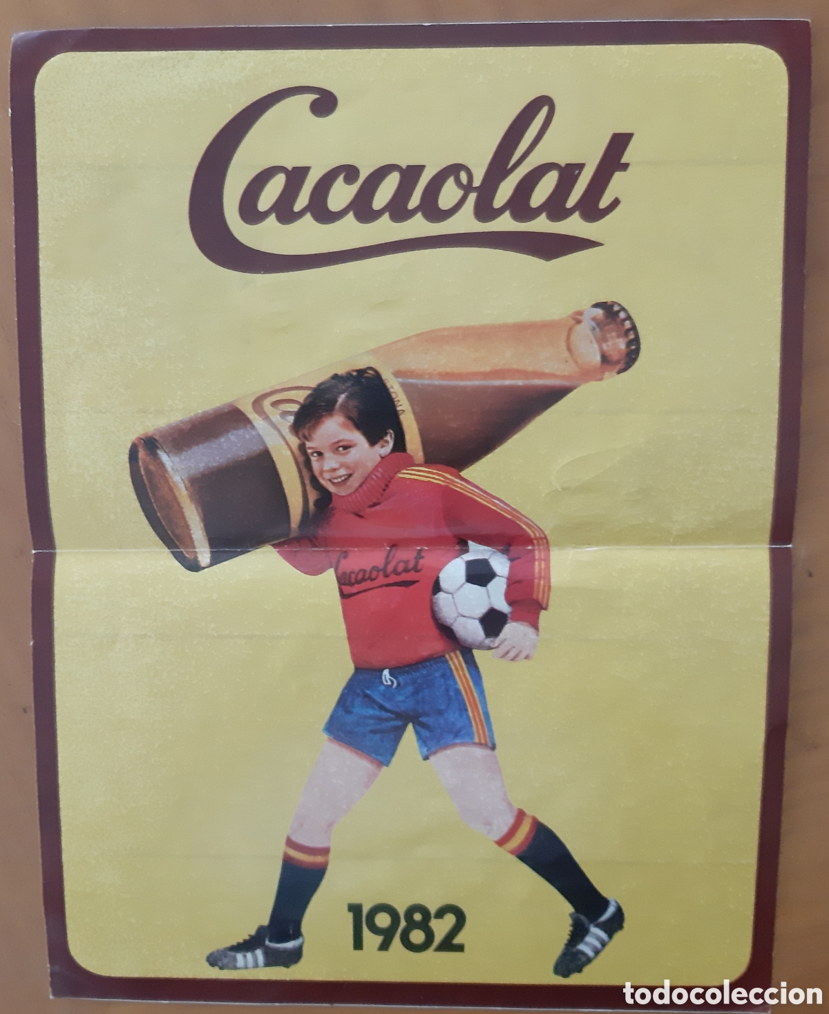 Sammlung von Aufklebern: Pegatina Cacaolat. A&ntilde;o 1982. R7042