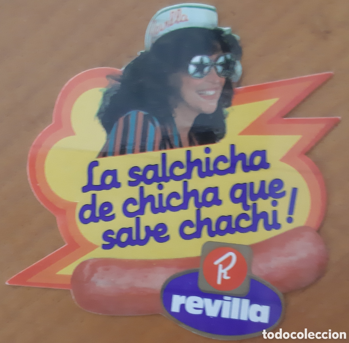 Sammlung von Aufklebern: Pegatina Revilla. Salchichas. R7056