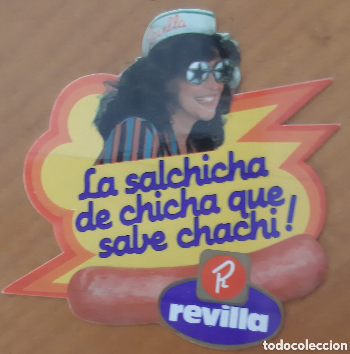 Sammlung von Aufklebern: Pegatina Revilla. Salchichas. R7057