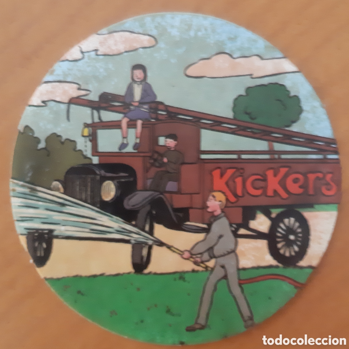 Sammlung von Aufklebern: Pegatina zapatos Kickers. R7068