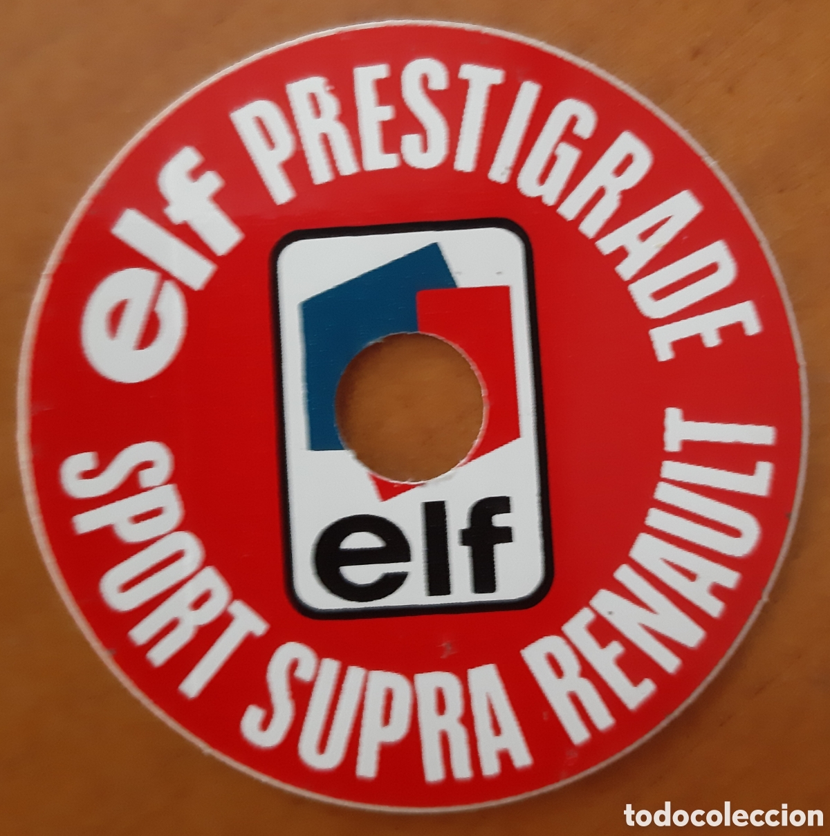 Sammlung von Aufklebern: Pegatina Elf lubricantes. R7078