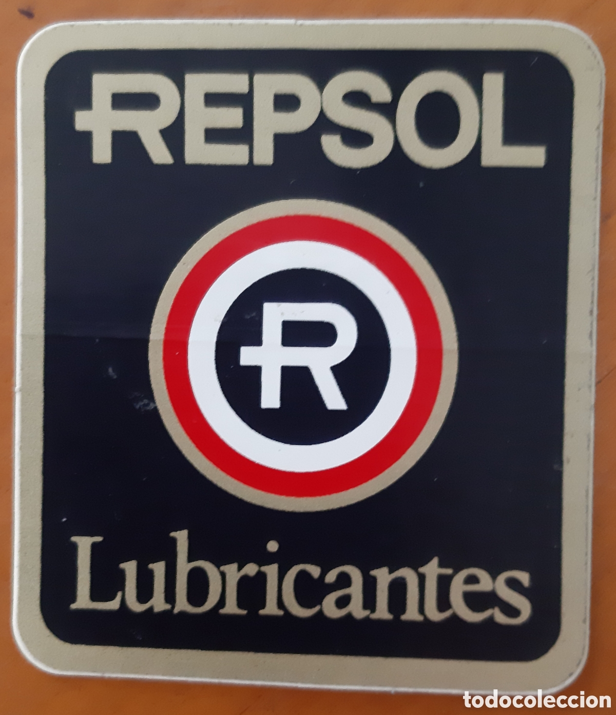 Sammlung von Aufklebern: Pegatina Repsol lubricantes. R7080