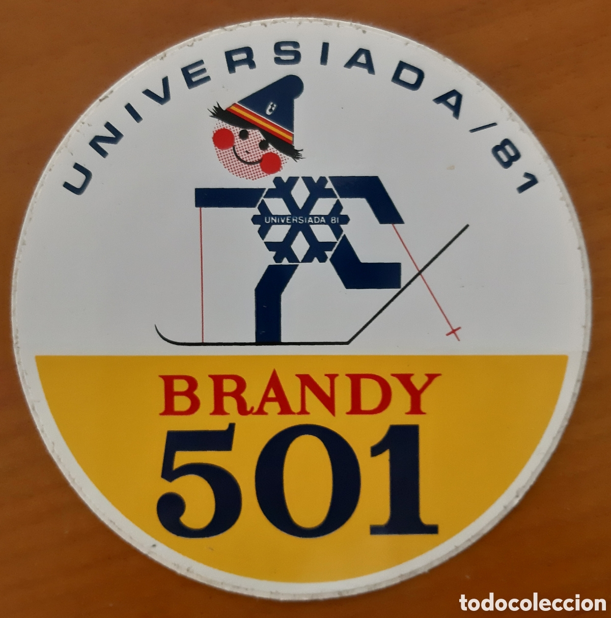 Pegatinas de colecci&oacute;n: Pegatina Brandy 501. R7084