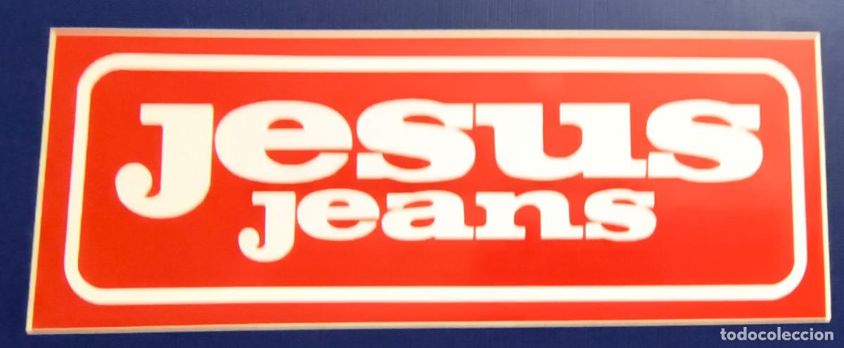 Pegatinas de colecci&oacute;n: PEGATINA JESUS JEANS - Foto 1