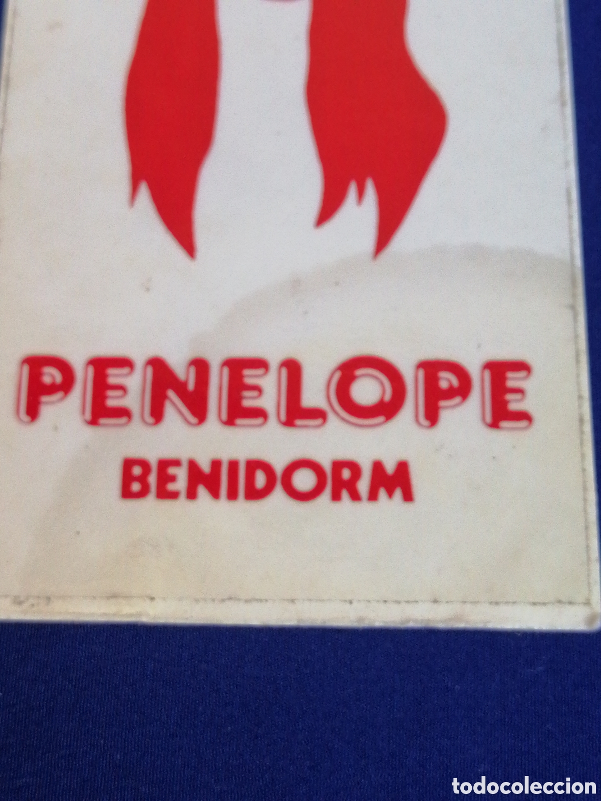 Pegatinas de colecci&oacute;n: DISCOTECA PENELOPE (BENIDORM) - Foto 2