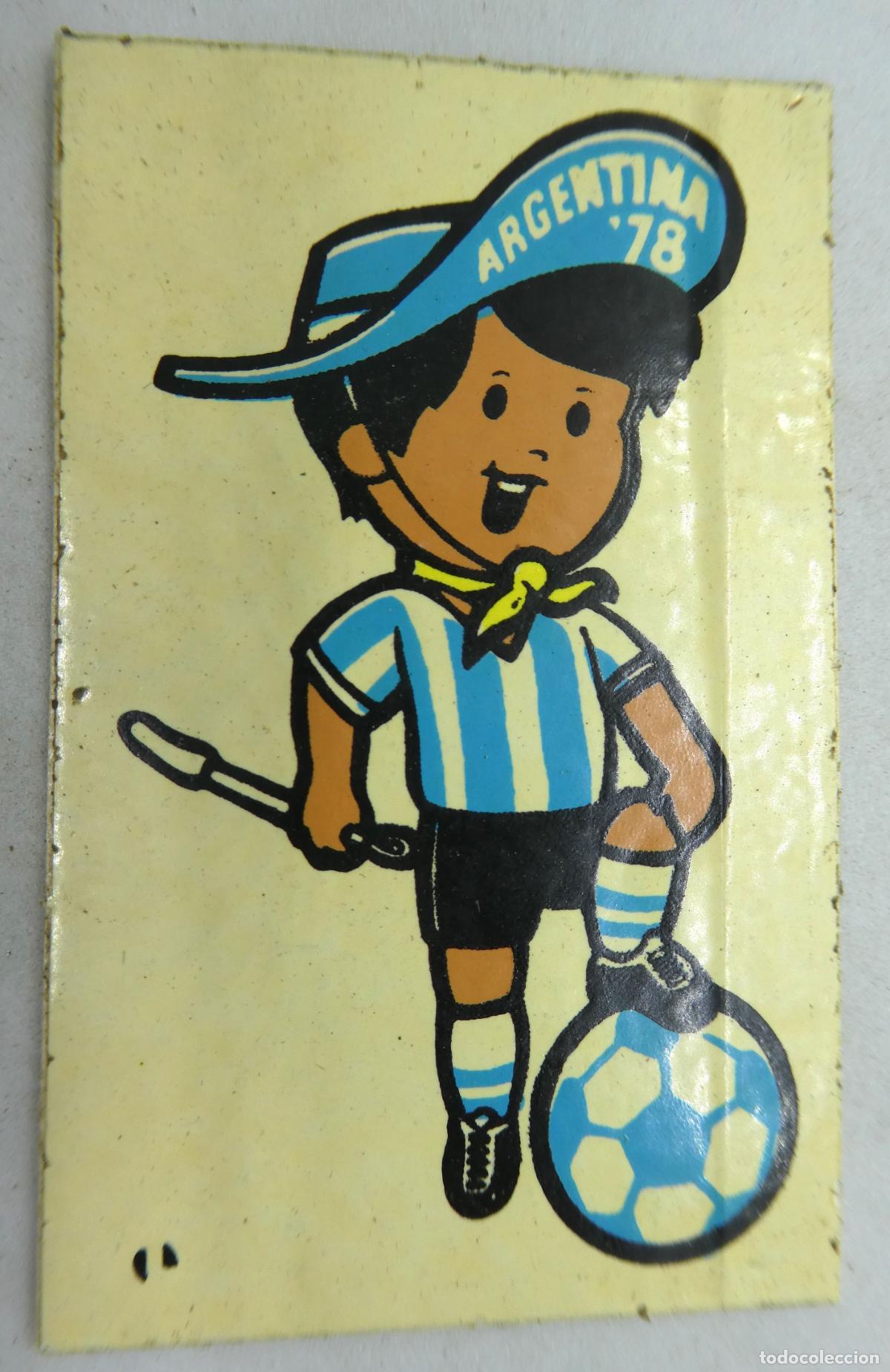 Pegatinas de colecci&oacute;n: PEGATINA ADHESIVA ARGENTINA 78 sin usar, editada por Sudamtex