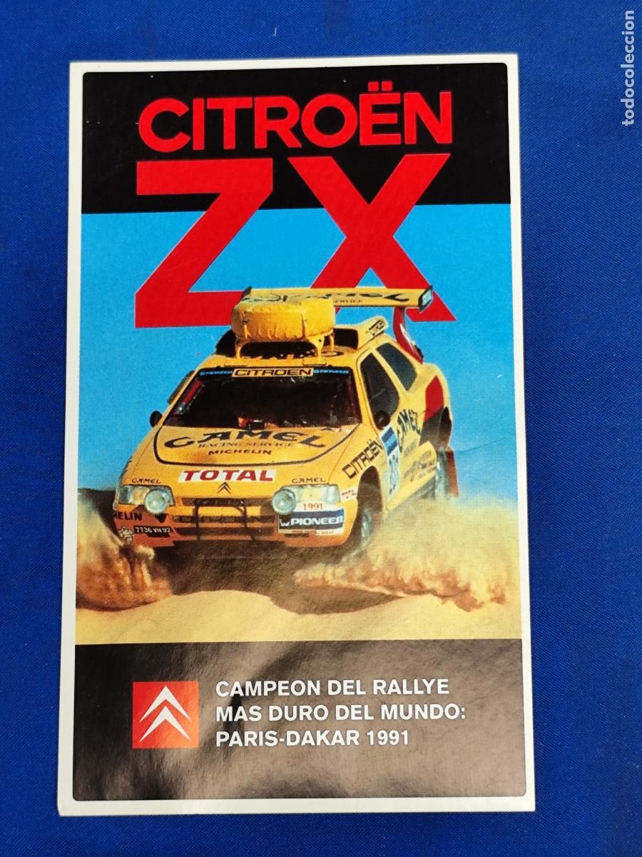 Pegatinas de colecci&oacute;n: PEGATINA CITROEN ZX PUBLICIDAD