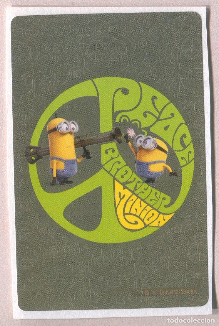Pegatinas de colecci&oacute;n: Cromo, pegatina de los Minions - Foto 1