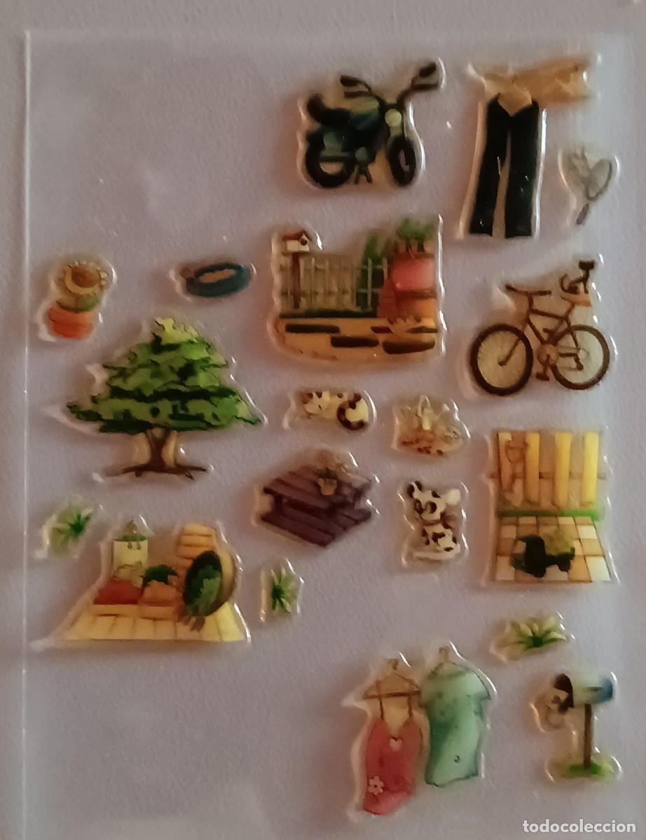 Pegatinas de colecci&oacute;n: Mini pegatinas con relieve - Foto 1