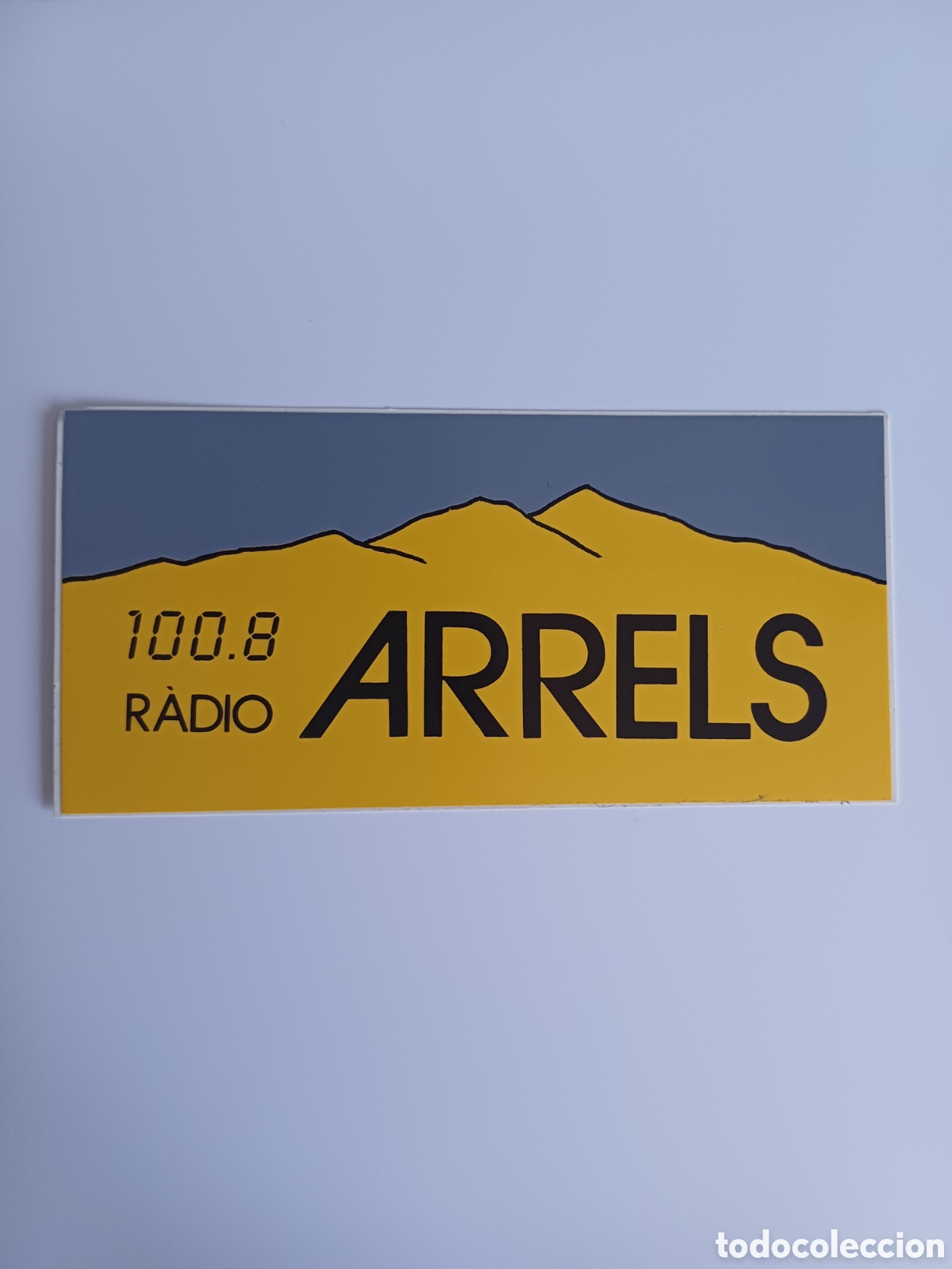 Pegatinas de colecci&oacute;n: Pegatina Radio Arrels Girona Perpi&ntilde;an Perpignan tv televisi&oacute;n Pirineos