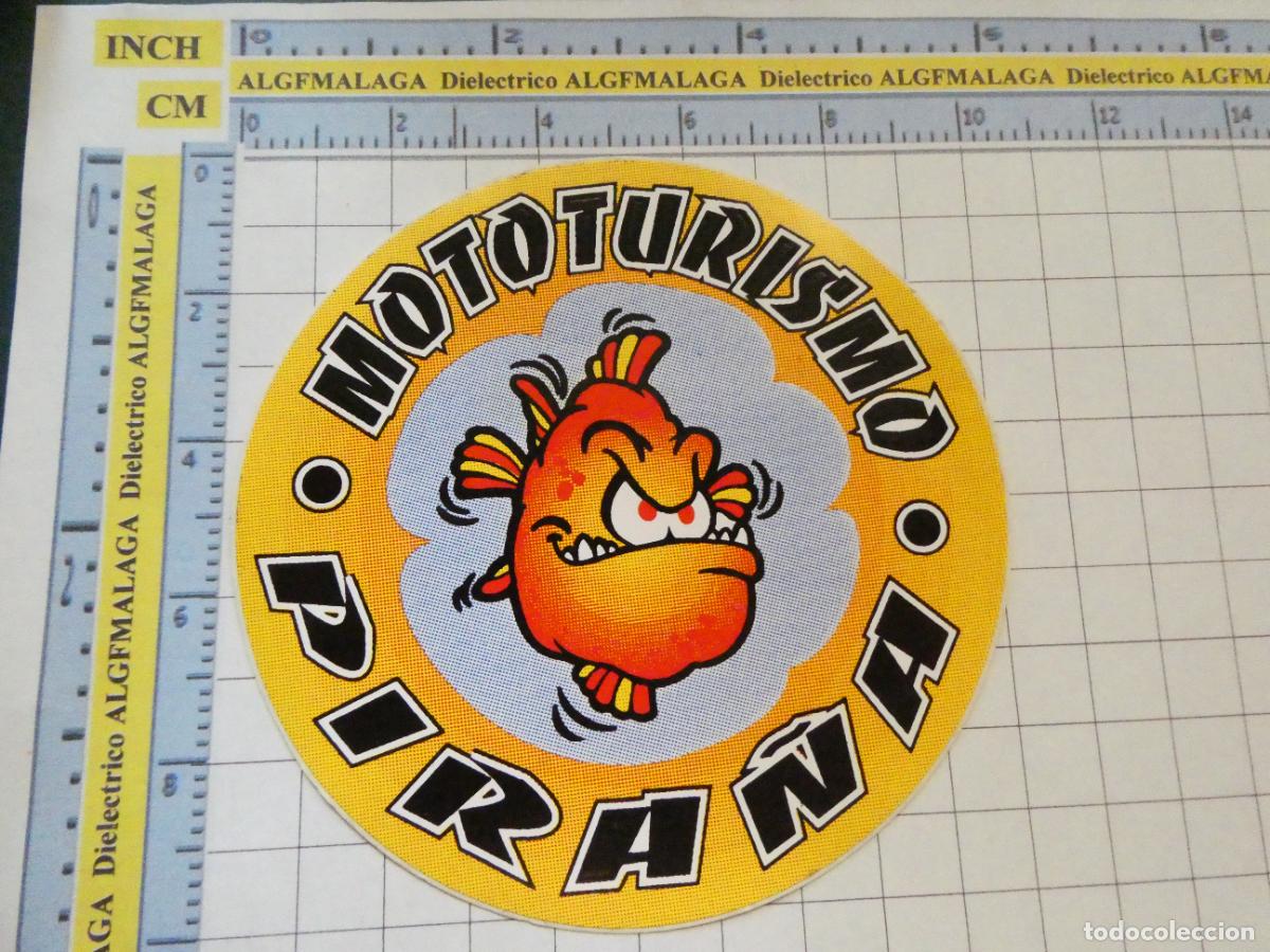 Autocollants de collection: PEGATINA DE COCHES MOTOS. MOTOTURISMO PIRA&Ntilde;A CLUB MOTEROS CONCENTRACI&Oacute;N MOTERA M&Aacute;LAGA. 77