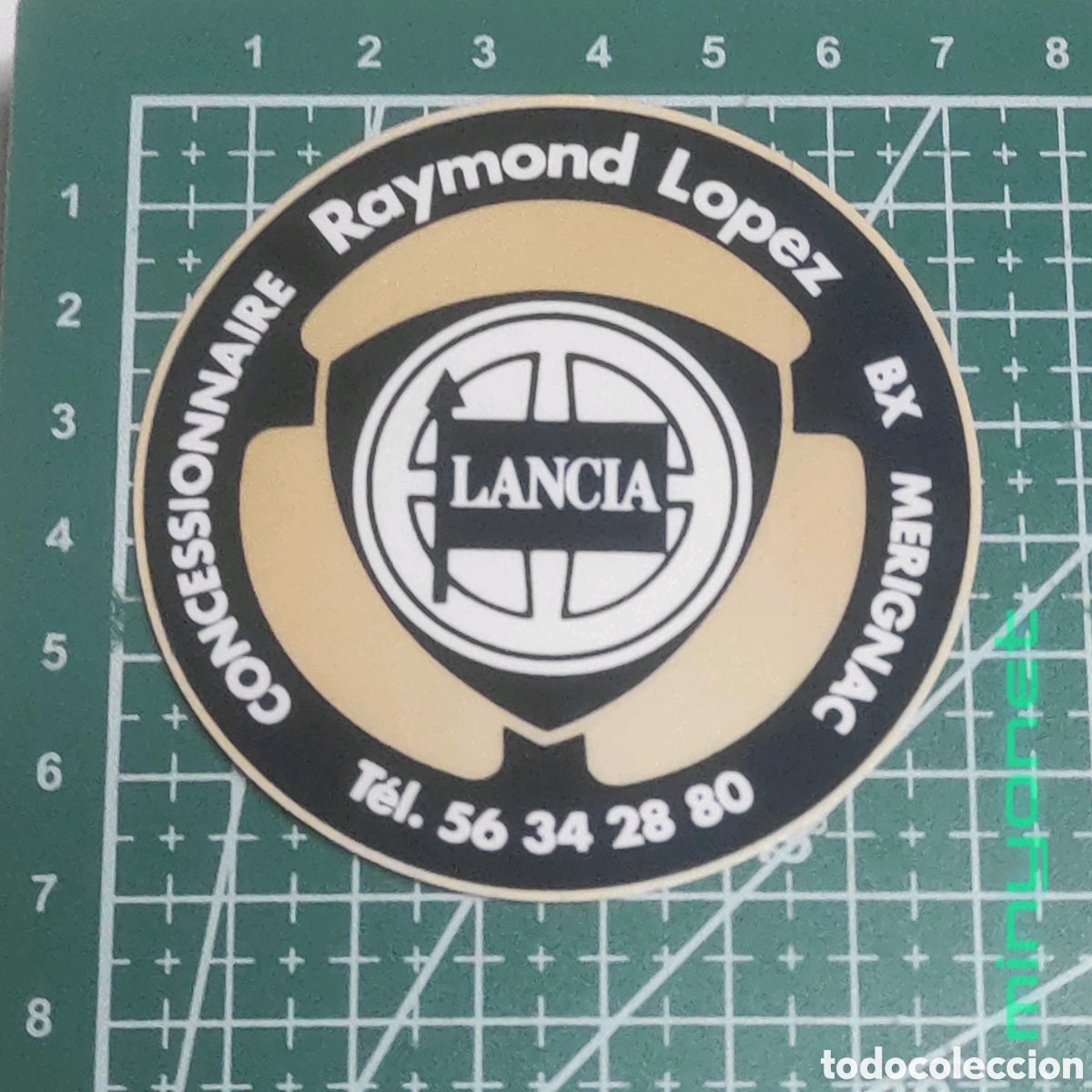 Pegatinas de colecci&oacute;n: Pegatina Lancia Concessionnaire Raymond Lopez