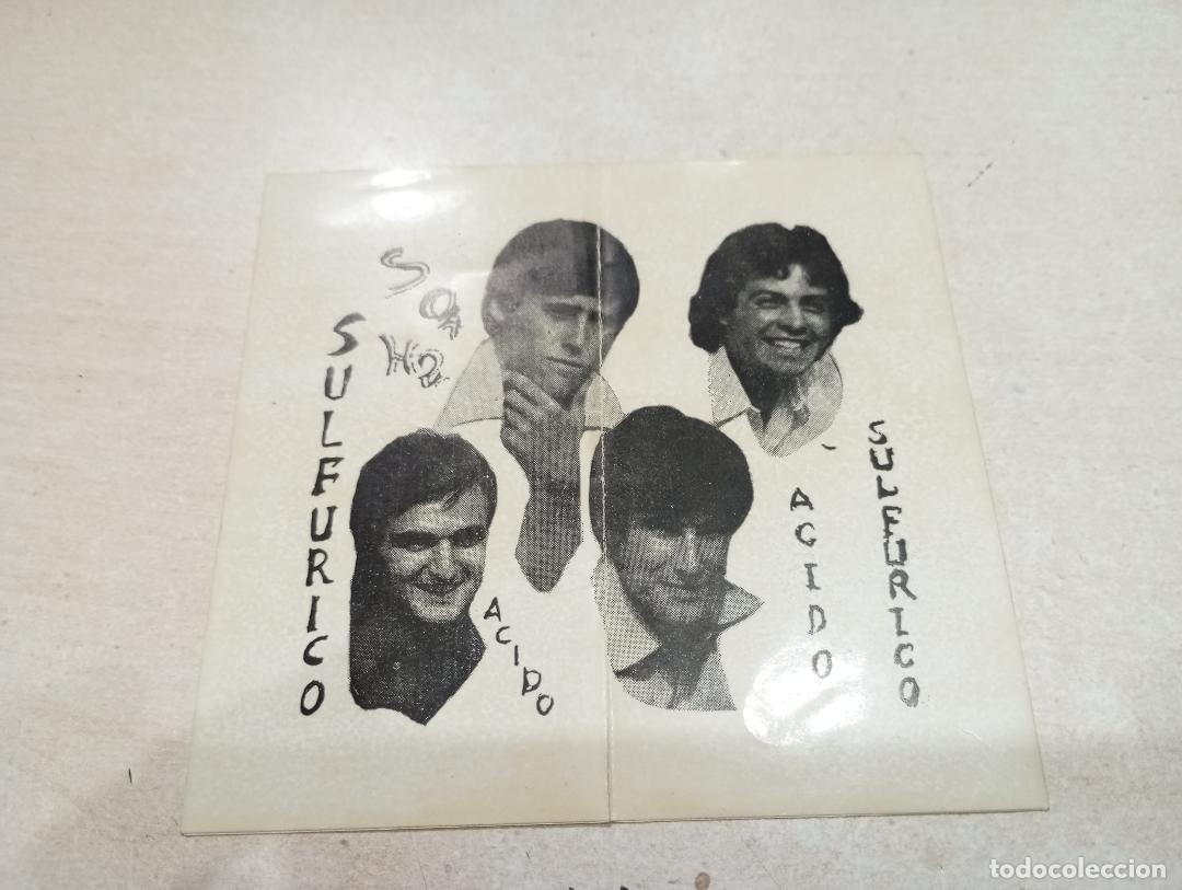 Pegatinas de colecci&oacute;n: PEGATINA GRUPO MUSICAL DALIAS ALMERIA ACIDO SULFURICO 1980