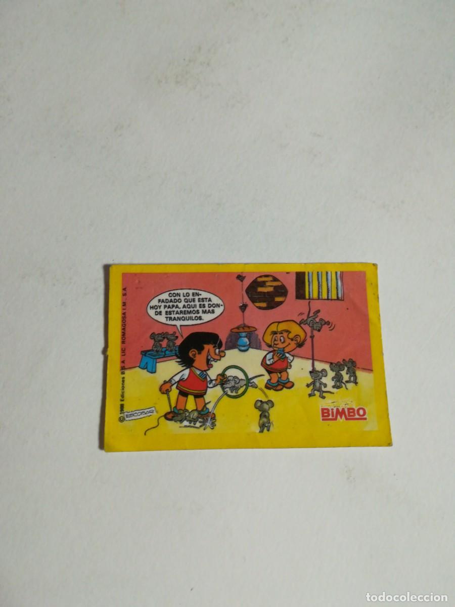Pegatinas de colecci&oacute;n: Chiste Pegatina Estrellas del comic, Zipi y Zape, N&deg;18, Bimbo, Ediciones B