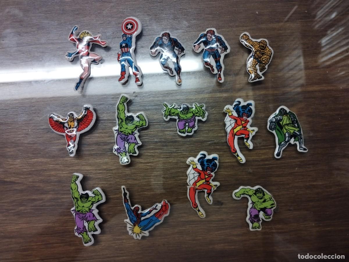 Pegatinas de colecci&oacute;n: PEGATINAS ACOLCHADAS SUPERHEROES MARVEL. - Foto 2