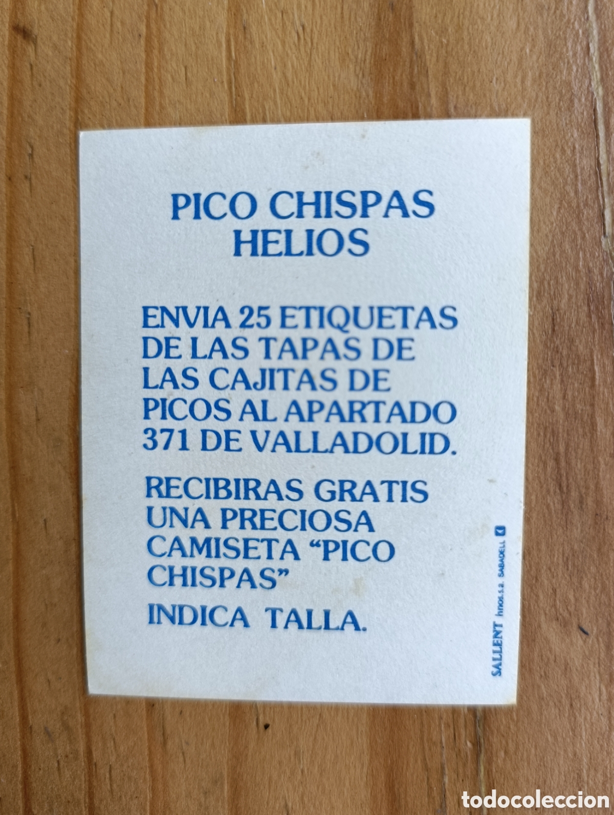 Pegatinas de colecci&oacute;n: Pegatina pico chispas Helios - Foto 2