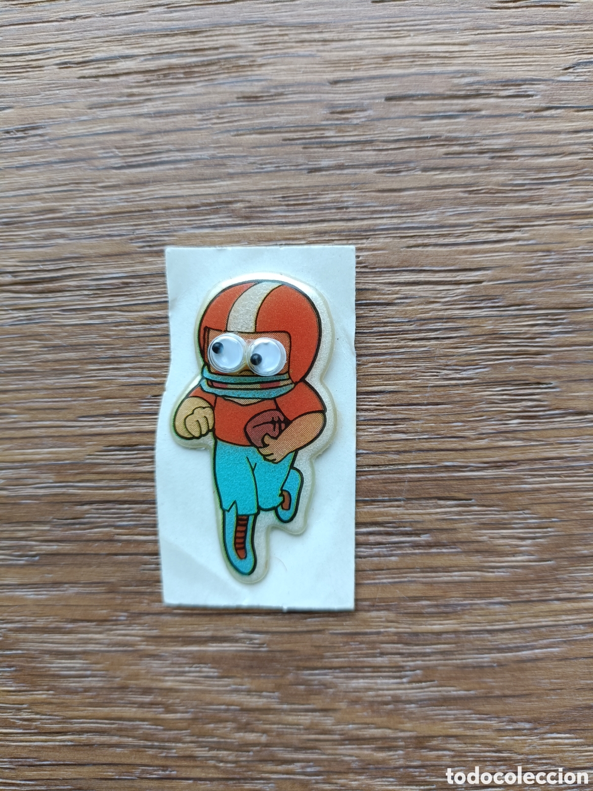 Pegatinas de colecci&oacute;n: Pegatina troquelada en relieve original a&ntilde;os 80
