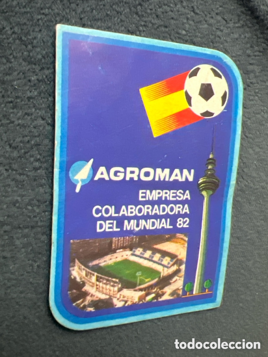 Autocollants de collection: A521. PEGATINA AGROMAN EMPRESA COLABORADORA DEL MUNDIAL 82
