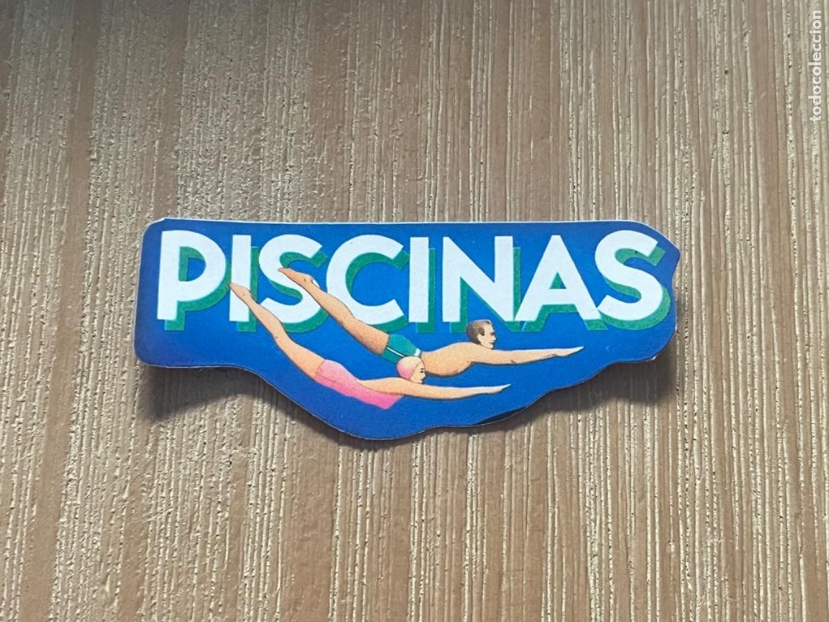 Pegatinas de colecci&oacute;n: 21. PEGATINA PANRICO PISCINAS ( NUNCA PEGADO )