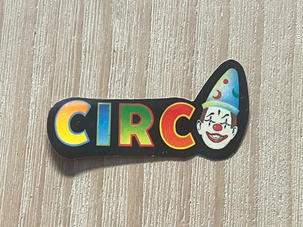 Pegatinas de colecci&oacute;n: 21. PEGATINA PANRICO CIRCO ( NUNCA PEGADO )