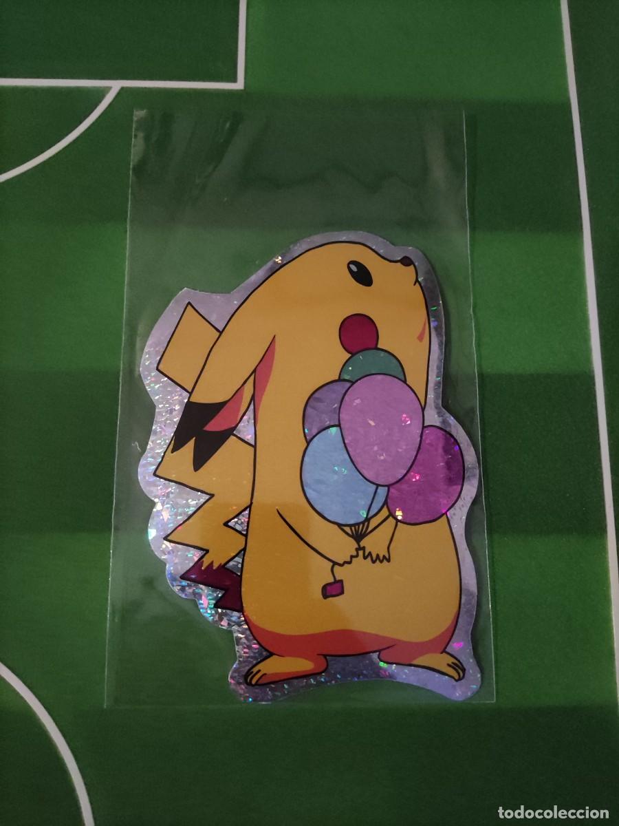 Autocollants de collection: Pegatina brillante Pikachu Pok&eacute;mon