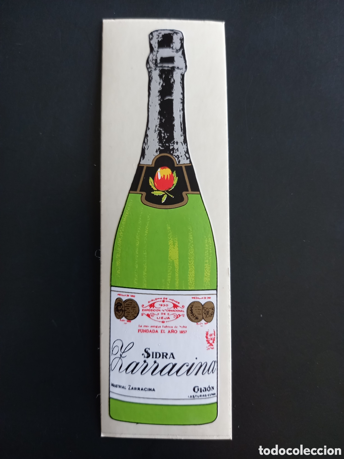 Pegatinas de colecci&oacute;n: PEGATINA SIDRA ZARRACINA (GIJ&Oacute;N)