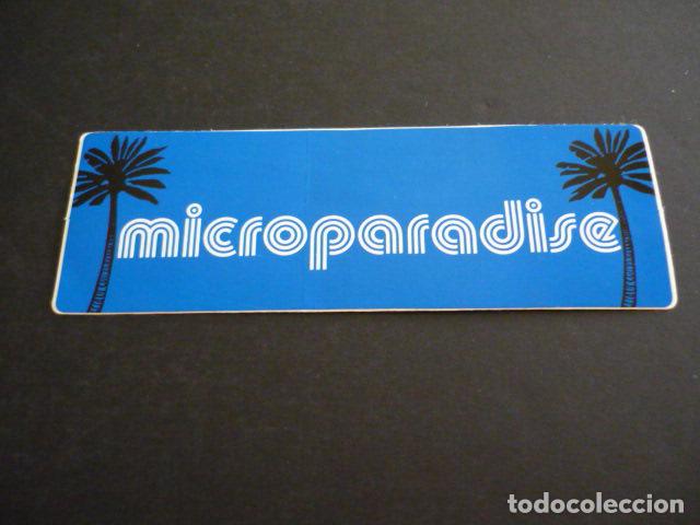 Pegatinas de colecci&oacute;n: MICROPARADISE PEGATINA - Foto 1