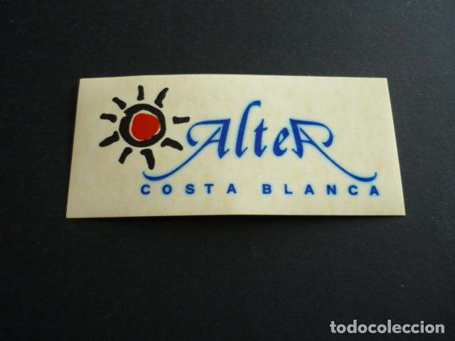 Autocolantes de cole&ccedil;&atilde;o: ALTEA ALICANTE PEGATINA