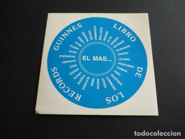 Pegatinas de colecci&oacute;n: LIBRO GUINNES DE LOS RECORDS PEGATINA - Foto 1