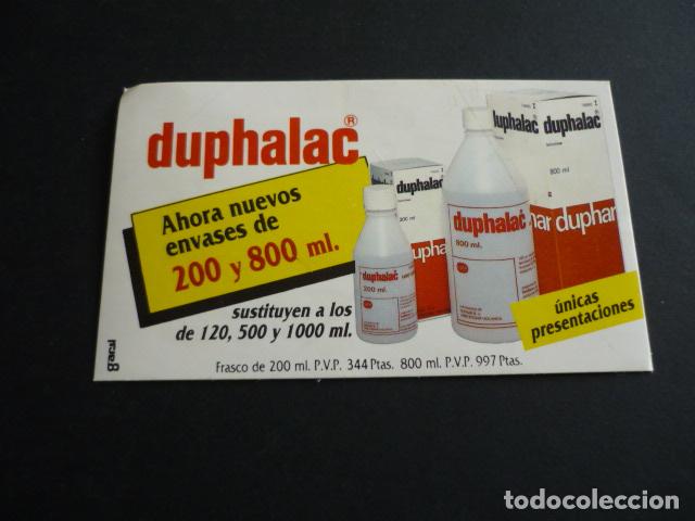 Pegatinas de colecci&oacute;n: DUPHALAC MEDICAMENTO PEGATINA - Foto 1