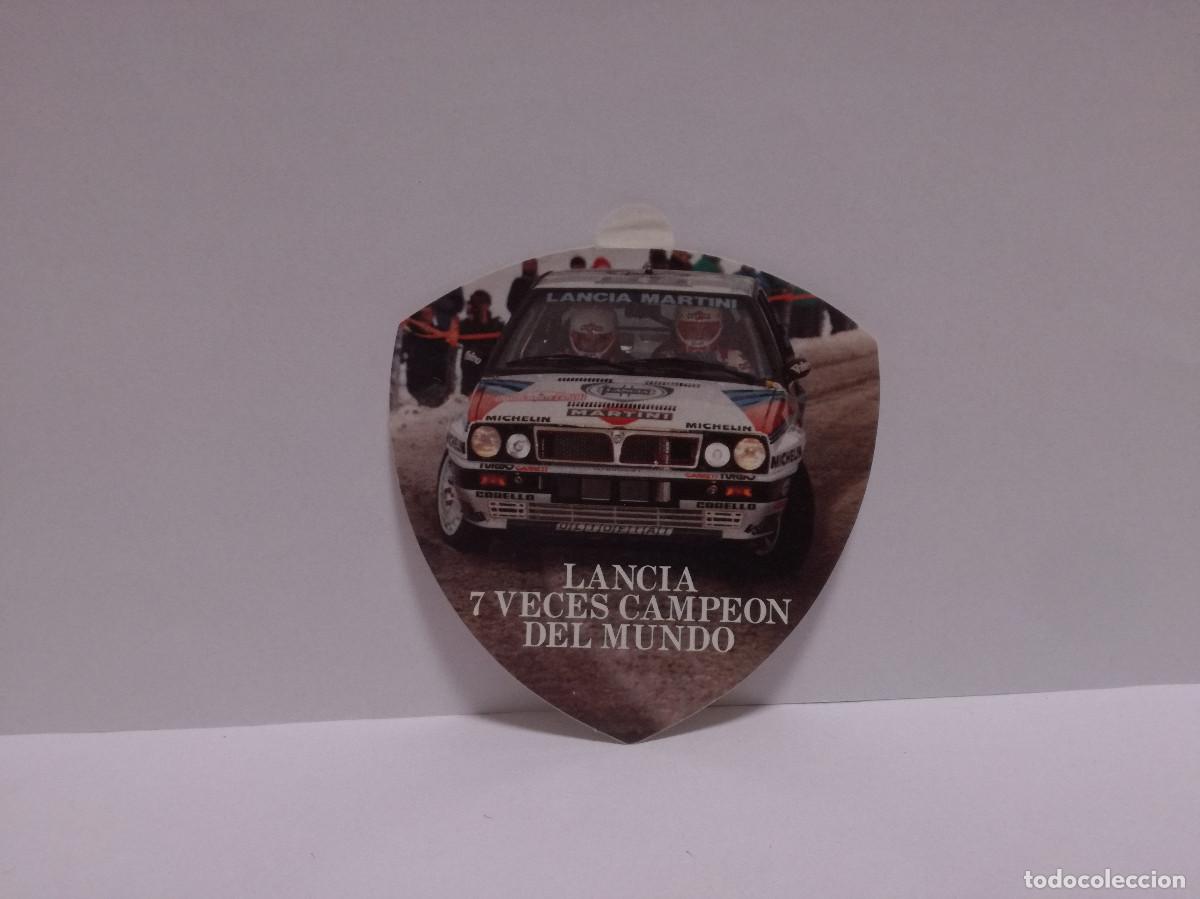 Pegatinas de colecci&oacute;n: PEGATINA ADHESIVO MOTOR - LANCIA DELTA - 10cm x 10cm