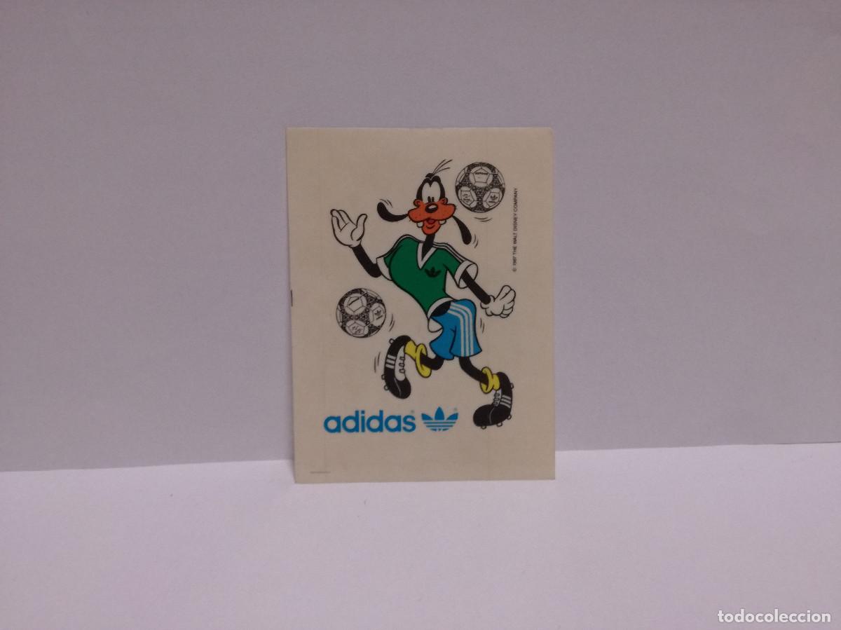 Pegatinas de colecci&oacute;n: PEGATINA ADHESIVO MODA CALZADO - ADIDAS GOOFY DISNEY - 10cm x 8cm