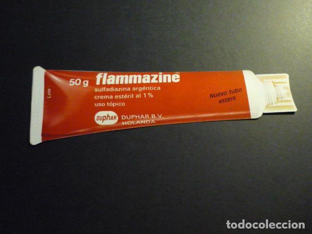 Pegatinas de colecci&oacute;n: FLAMMAZINE POMADA PEGATINA - Foto 1