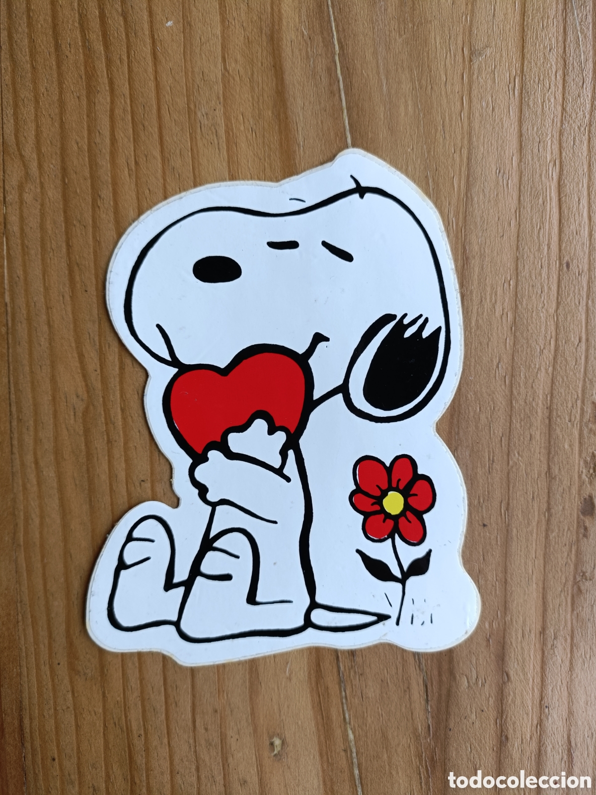 Pegatinas de colecci&oacute;n: Antigua pegatina Snoopy a&ntilde;os 80 Nueva