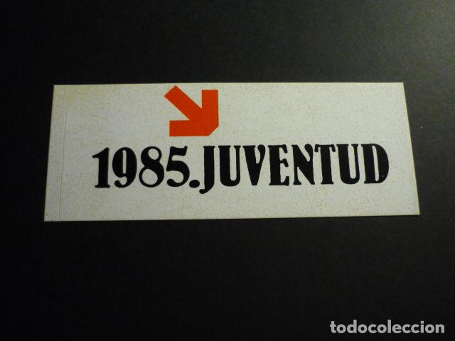 Pegatinas de colecci&oacute;n: 1985 JUVENTUD PEGATINA - Foto 1