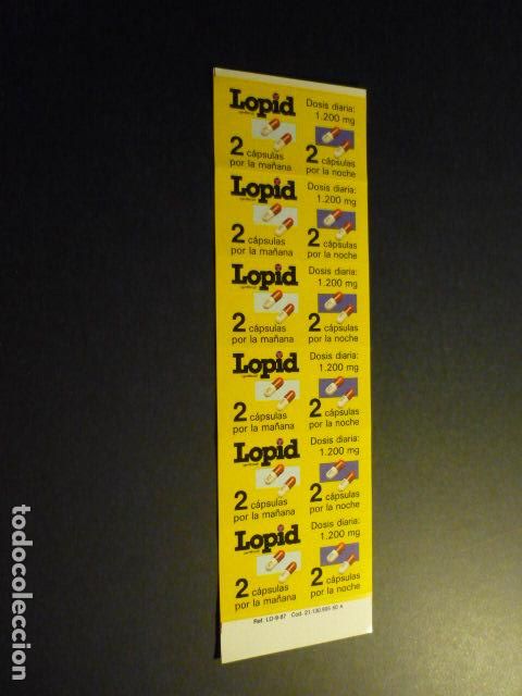 Pegatinas de colecci&oacute;n: LOPID CAPSULAS PEGATINA - Foto 1