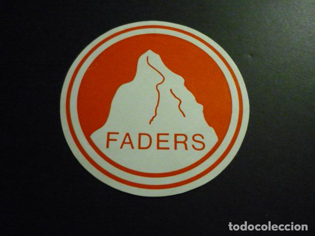 Pegatinas de colecci&oacute;n: FADERS PEGATINA VINTAGE - Foto 1