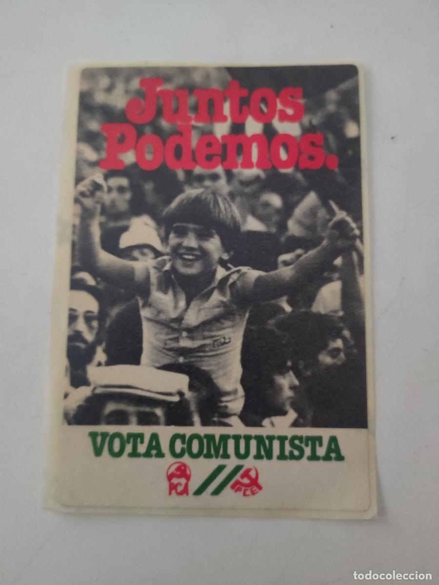 Adesivi di collezione: Pegatina pol&iacute;tica: Vota Comunista