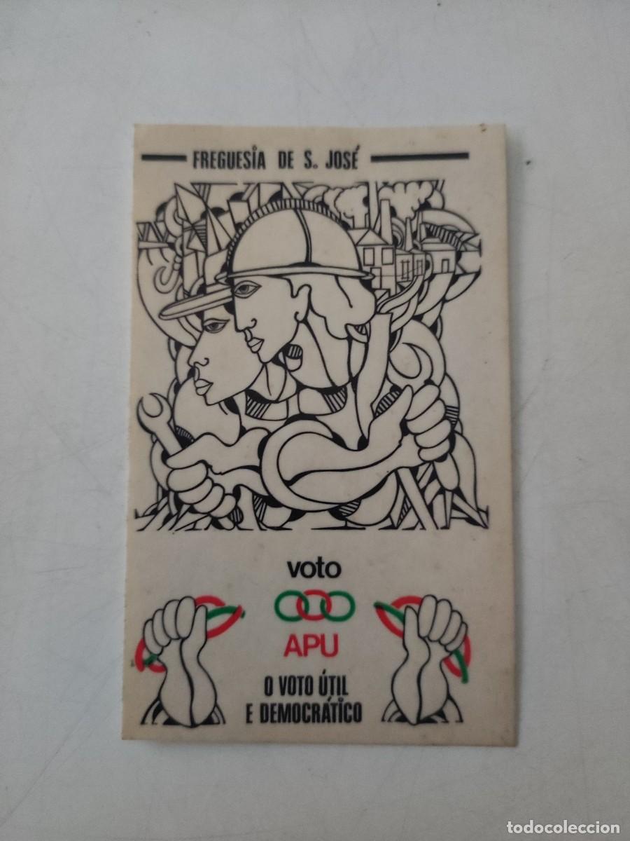 Adesivi di collezione: Pegatina pol&iacute;tica: Voto APU