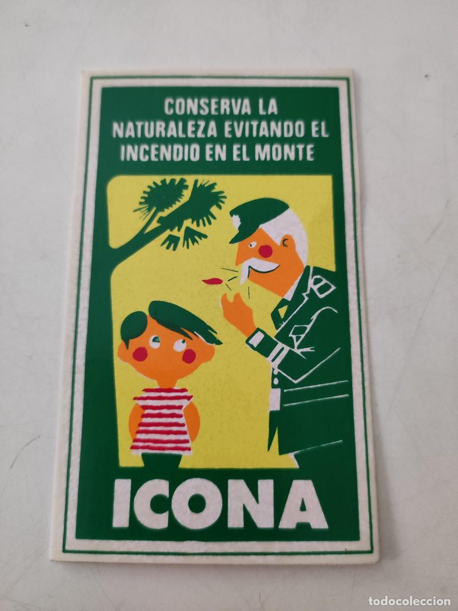 Autocollants de collection: Pegatina: ICONA incendios