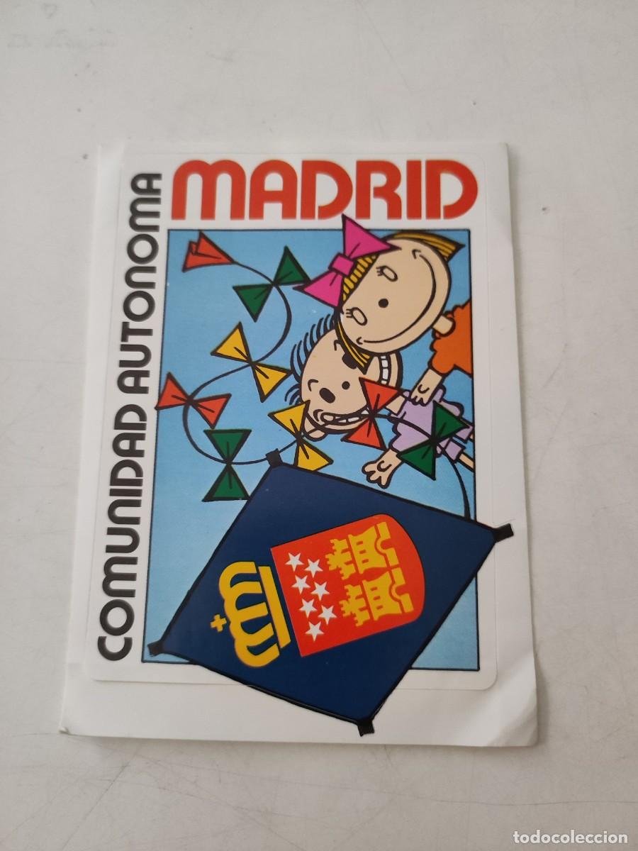 Autocollants de collection: Pegatina: Comunidad Aut&oacute;noma de Madrid.