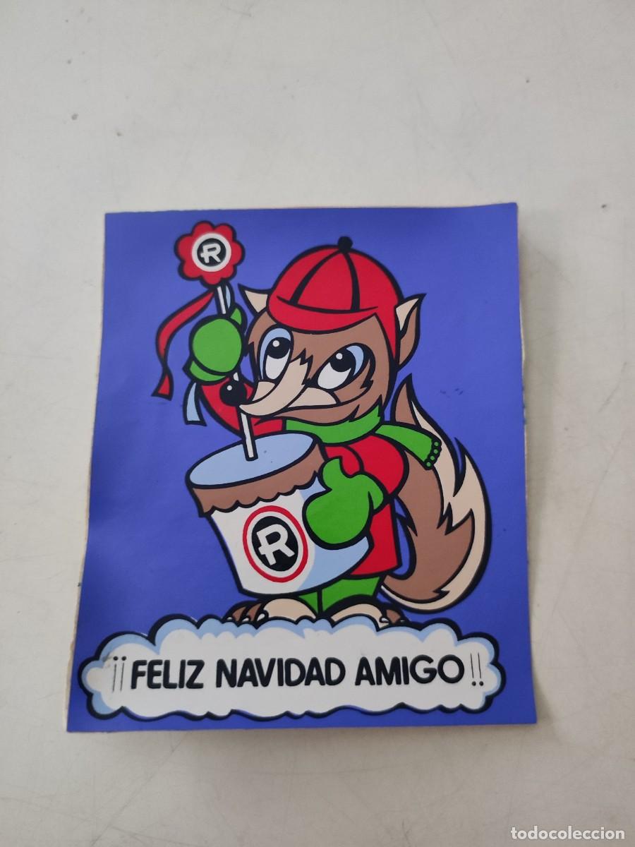 Autocollants de collection: Pegatina: Feliz Navidad amigo