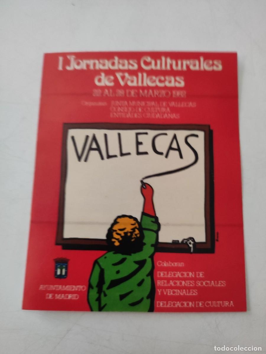 Autocollants de collection: Pegatina: I Jornadas culturales de Vallecas.