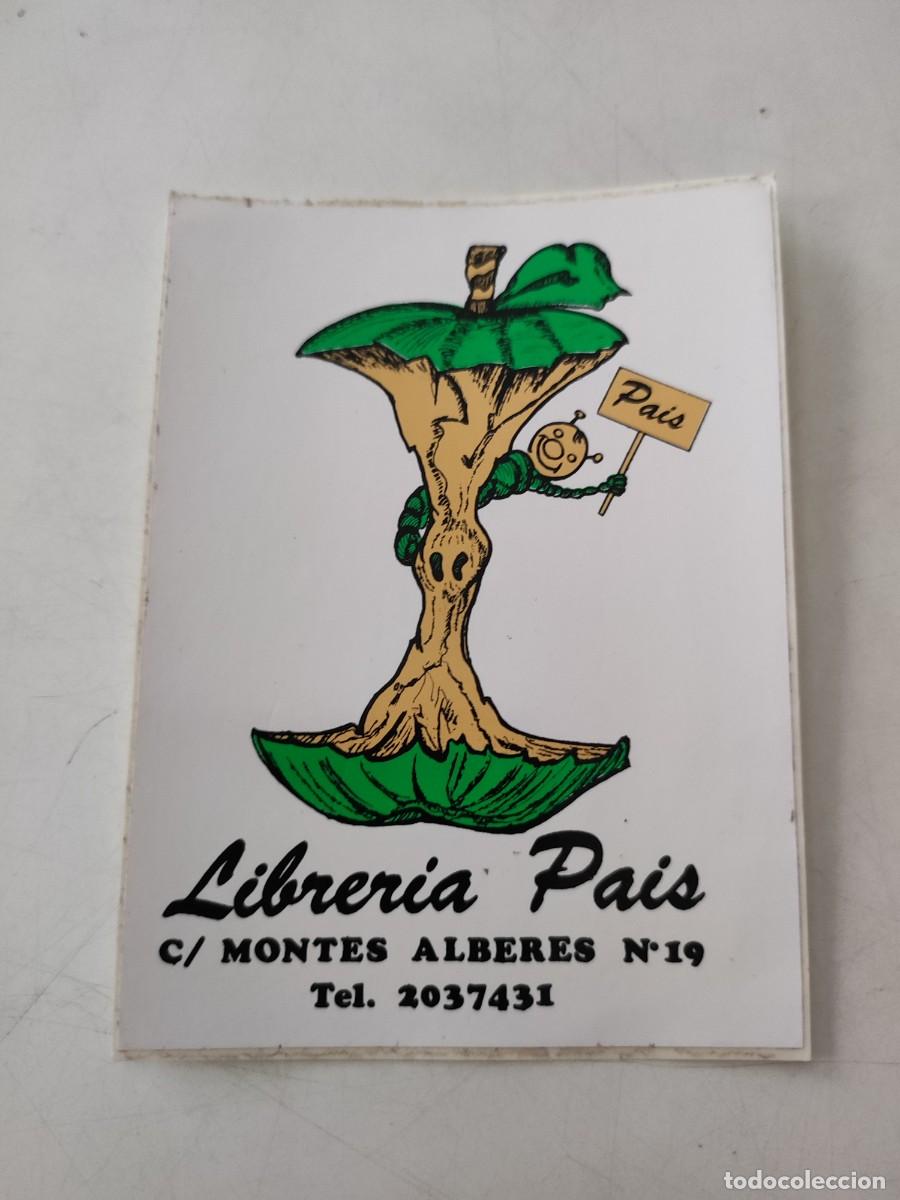 Autocollants de collection: Pegatina: Librer&iacute;a Pais