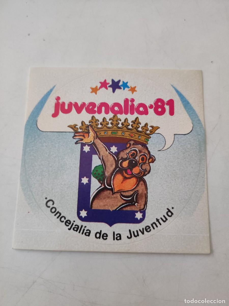 Autocollants de collection: Pegatina: Juvenalia 1981.