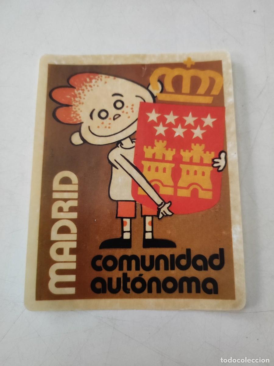 Autocollants de collection: Pegatina: Comunidad de Madrid