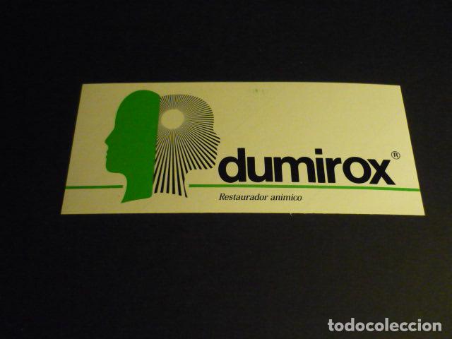 Autocollants de collection: DUMIROX RESTAURADOR ANIMICO PEGATINA